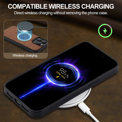 For iPhone 15 Pro LC.IMEEKE Magsafe Phone Case(Brown) - iPhone 15 Pro Cases by LC.IMEEKE | Online Shopping UK | buy2fix