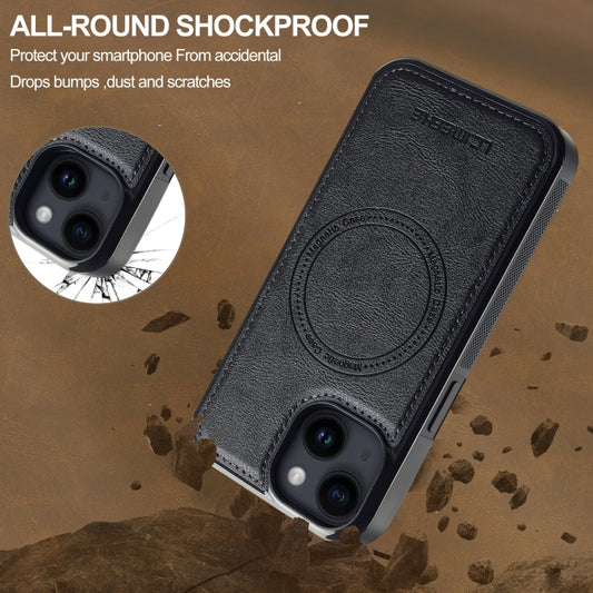 For iPhone 14 / 13 LC.IMEEKE Magsafe Phone Case(Black) - iPhone 14 Cases by LC.IMEEKE | Online Shopping UK | buy2fix