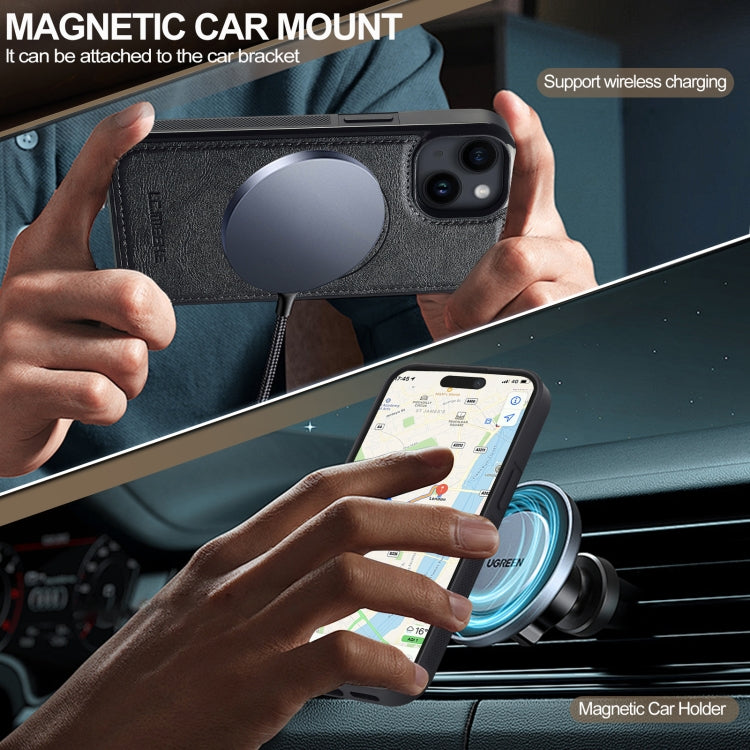 For iPhone 14 / 13 LC.IMEEKE Magsafe Phone Case(Black) - iPhone 14 Cases by LC.IMEEKE | Online Shopping UK | buy2fix