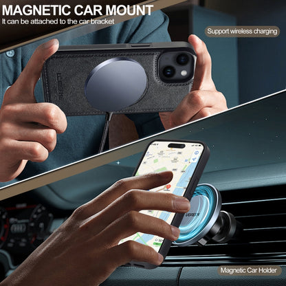 For iPhone 14 / 13 LC.IMEEKE Magsafe Phone Case(Black) - iPhone 14 Cases by LC.IMEEKE | Online Shopping UK | buy2fix