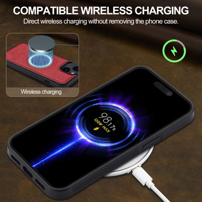 For iPhone 13 mini LC.IMEEKE Magsafe Phone Case(Red) - iPhone 13 mini Cases by LC.IMEEKE | Online Shopping UK | buy2fix