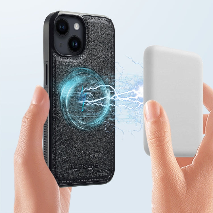 For iPhone 13 mini LC.IMEEKE Magsafe Phone Case(Black) - iPhone 13 mini Cases by LC.IMEEKE | Online Shopping UK | buy2fix