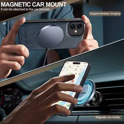 For iPhone 12 / 12 Pro LC.IMEEKE Magsafe Phone Case(Blue) - iPhone 12 / 12 Pro Cases by LC.IMEEKE | Online Shopping UK | buy2fix