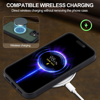 For iPhone 12 / 12 Pro LC.IMEEKE Magsafe Phone Case(Green) - iPhone 12 / 12 Pro Cases by LC.IMEEKE | Online Shopping UK | buy2fix