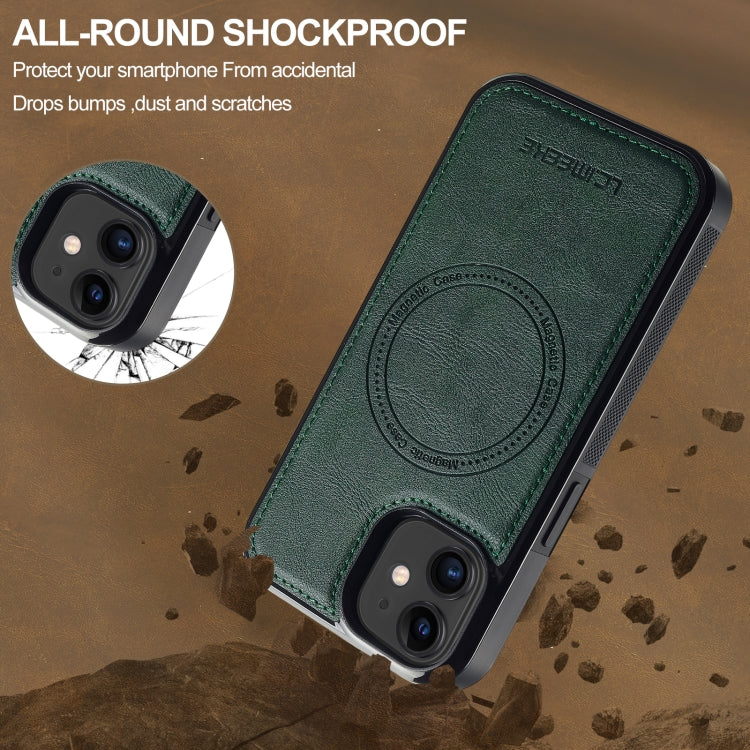 For iPhone 11 LC.IMEEKE Magsafe Phone Case(Green) - iPhone 11 Cases by LC.IMEEKE | Online Shopping UK | buy2fix