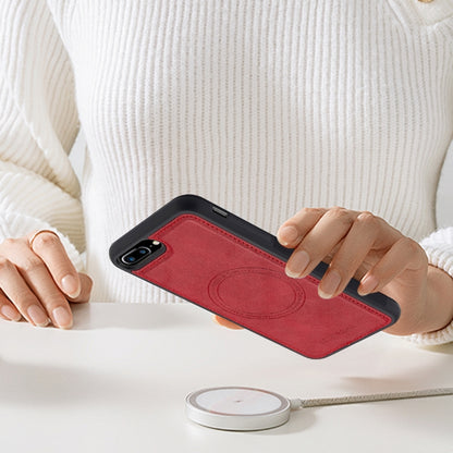 For iPhone SE 2024 LC.IMEEKE Magsafe Phone Case(Red) - More iPhone Cases by LC.IMEEKE | Online Shopping UK | buy2fix