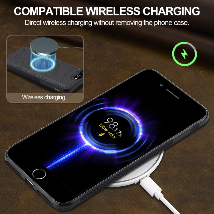 For iPhone SE 2024 LC.IMEEKE Magsafe Phone Case(Black) - More iPhone Cases by LC.IMEEKE | Online Shopping UK | buy2fix