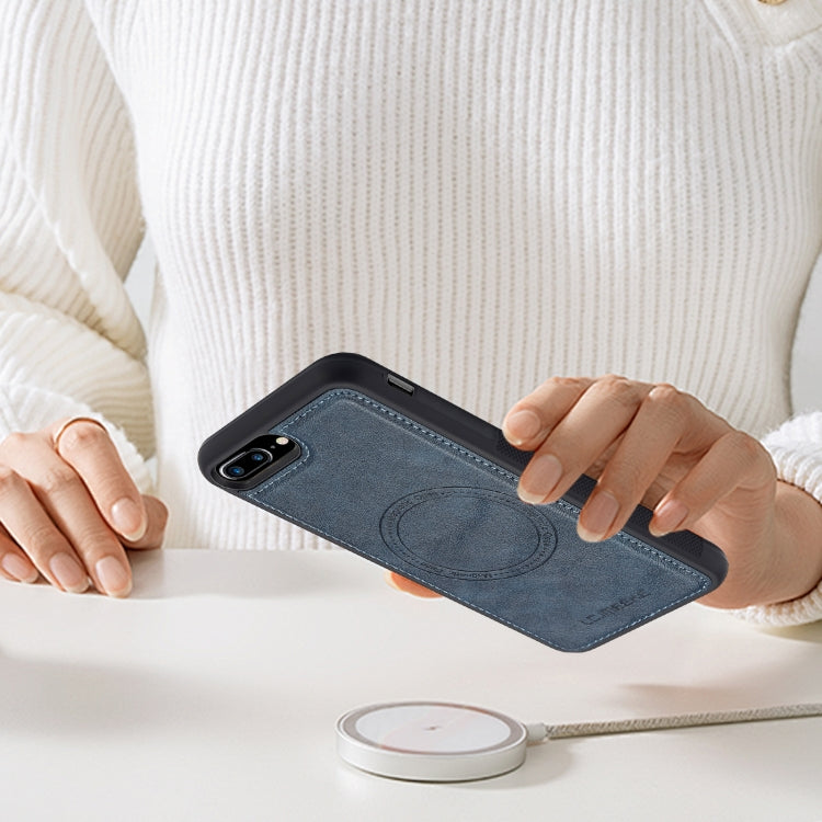 For iPhone 16e LC.IMEEKE Magsafe Phone Case(Blue) - iPhone 16e Cases by LC.IMEEKE | Online Shopping UK | buy2fix