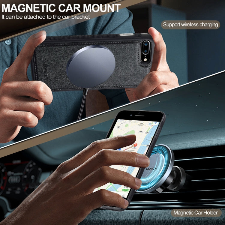 For iPhone SE 2022 / 2020 / 8 / 7 LC.IMEEKE Magsafe Phone Case(Black) - iPhone SE 2022 / 2020 / 8 / 7 Cases by LC.IMEEKE | Online Shopping UK | buy2fix