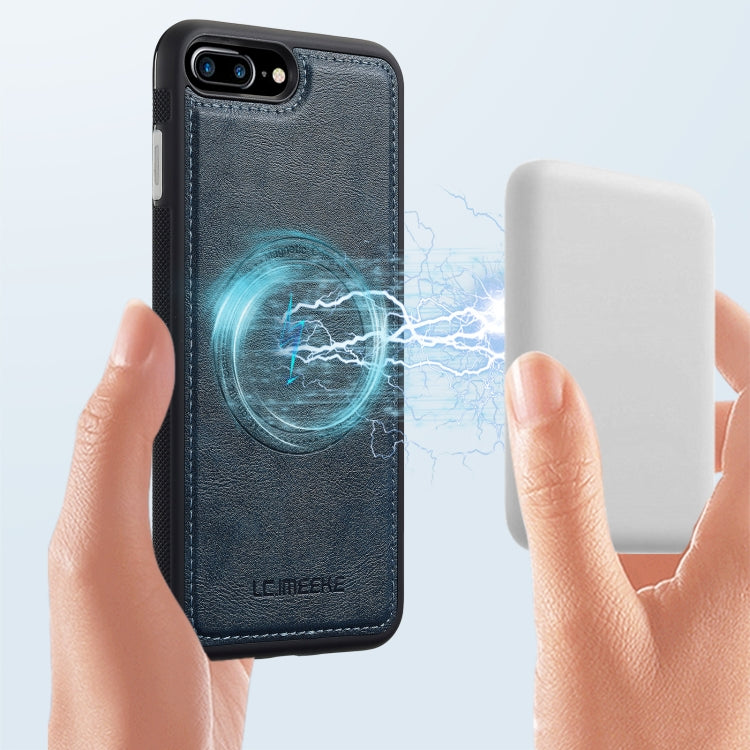 For iPhone SE 2022 / 2020 / 8 / 7 LC.IMEEKE Magsafe Phone Case(Blue) - iPhone SE 2022 / 2020 / 8 / 7 Cases by LC.IMEEKE | Online Shopping UK | buy2fix