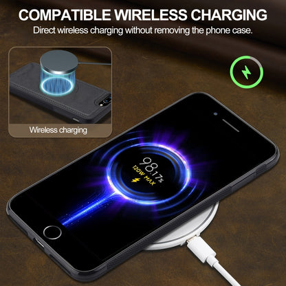 For iPhone 8 Plus / 7 Plus LC.IMEEKE Magsafe Phone Case(Black) - More iPhone Cases by LC.IMEEKE | Online Shopping UK | buy2fix