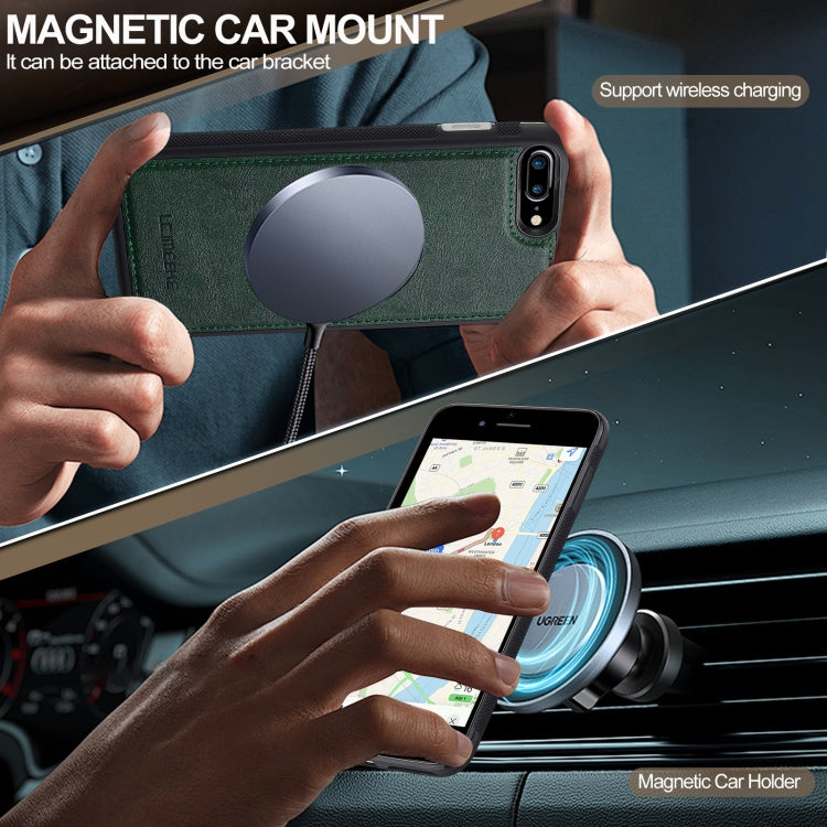 For iPhone 8 Plus / 7 Plus LC.IMEEKE Magsafe Phone Case(Green) - More iPhone Cases by LC.IMEEKE | Online Shopping UK | buy2fix