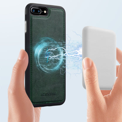 For iPhone 8 Plus / 7 Plus LC.IMEEKE Magsafe Phone Case(Green) - More iPhone Cases by LC.IMEEKE | Online Shopping UK | buy2fix