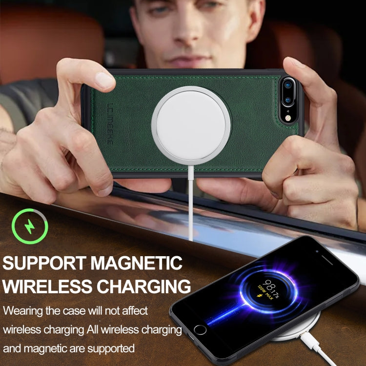 For iPhone 8 Plus / 7 Plus LC.IMEEKE Magsafe Phone Case(Green) - More iPhone Cases by LC.IMEEKE | Online Shopping UK | buy2fix