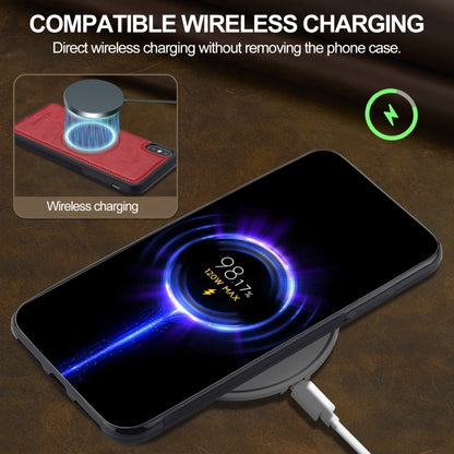 For iPhone XS / X LC.IMEEKE Magsafe Phone Case(Red) - More iPhone Cases by LC.IMEEKE | Online Shopping UK | buy2fix