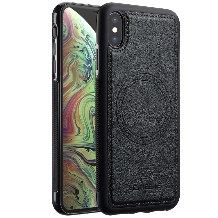For iPhone XS / X LC.IMEEKE Magsafe Phone Case(Black) - More iPhone Cases by LC.IMEEKE | Online Shopping UK | buy2fix