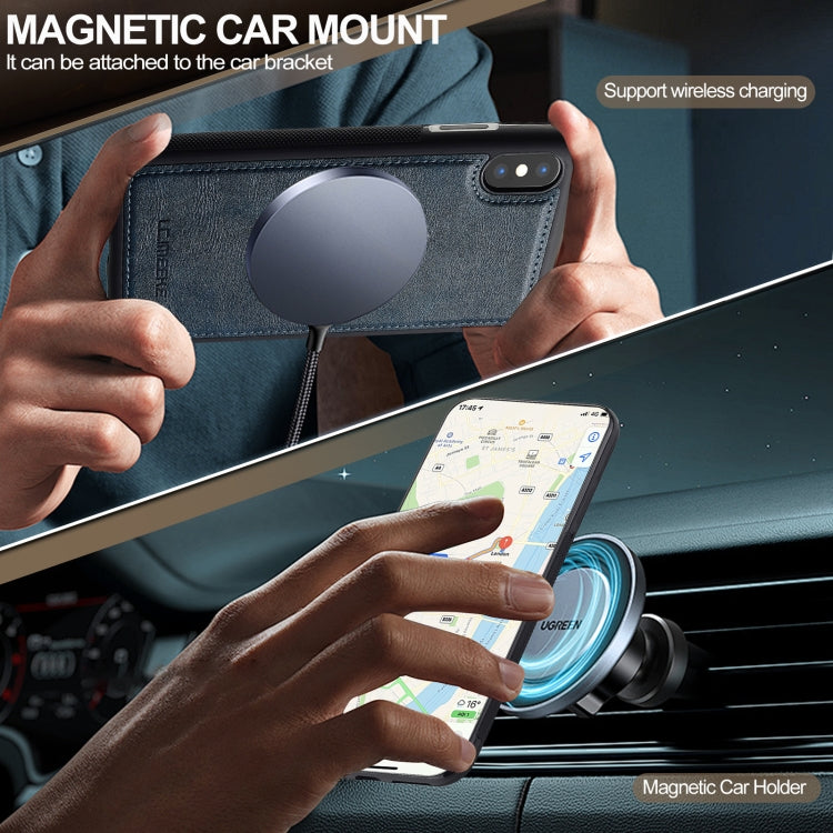 For iPhone XS / X LC.IMEEKE Magsafe Phone Case(Blue) - More iPhone Cases by LC.IMEEKE | Online Shopping UK | buy2fix