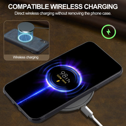 For iPhone XS / X LC.IMEEKE Magsafe Phone Case(Blue) - More iPhone Cases by LC.IMEEKE | Online Shopping UK | buy2fix