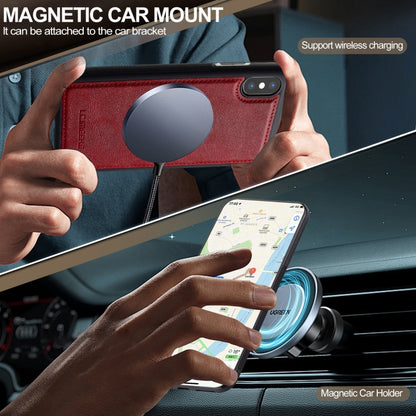 For iPhone XS Max LC.IMEEKE Magsafe Phone Case(Red) - More iPhone Cases by LC.IMEEKE | Online Shopping UK | buy2fix