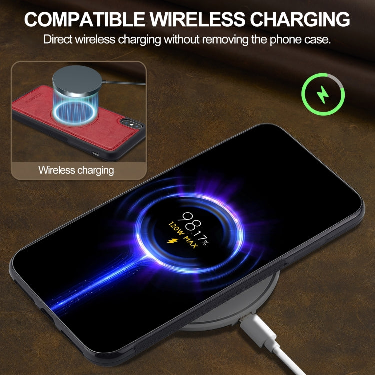 For iPhone XS Max LC.IMEEKE Magsafe Phone Case(Red) - More iPhone Cases by LC.IMEEKE | Online Shopping UK | buy2fix