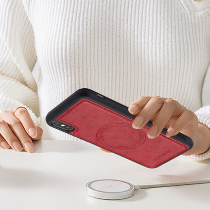 For iPhone XS Max LC.IMEEKE Magsafe Phone Case(Red) - More iPhone Cases by LC.IMEEKE | Online Shopping UK | buy2fix
