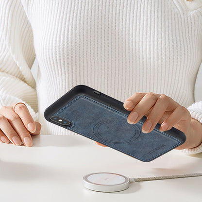 For iPhone XS Max LC.IMEEKE Magsafe Phone Case(Blue) - More iPhone Cases by LC.IMEEKE | Online Shopping UK | buy2fix