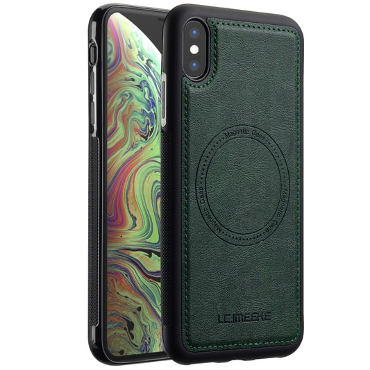 For iPhone XS Max LC.IMEEKE Magsafe Phone Case(Green) - More iPhone Cases by LC.IMEEKE | Online Shopping UK | buy2fix