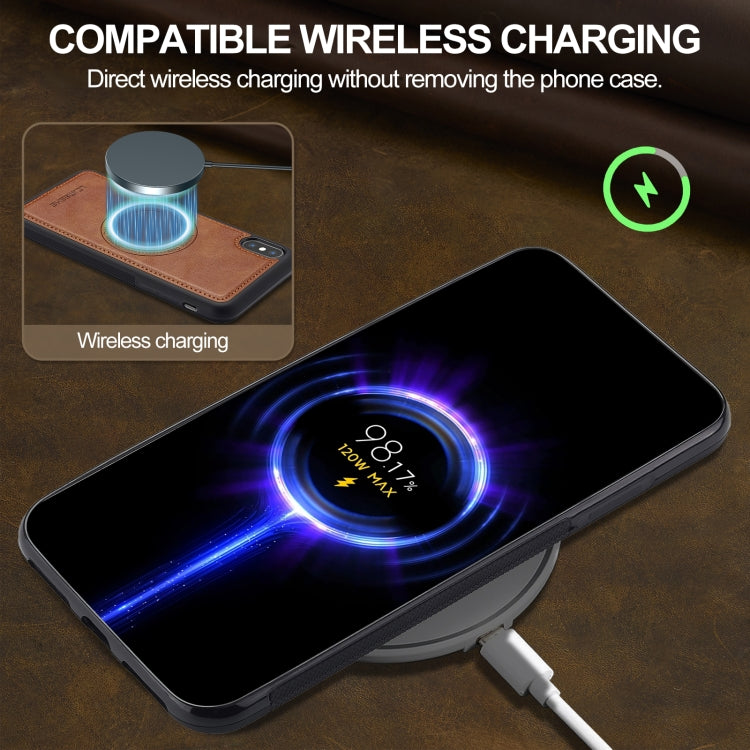 For iPhone XS Max LC.IMEEKE Magsafe Phone Case(Brown) - More iPhone Cases by LC.IMEEKE | Online Shopping UK | buy2fix