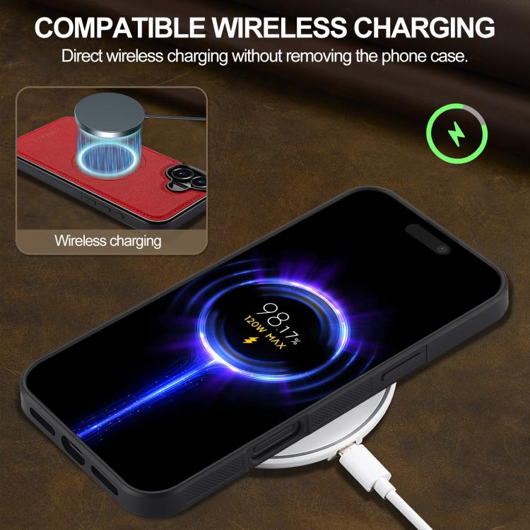 For iPhone 17 LC.IMEEKE Magsafe Phone Case(Red) - iPhone 17 Cases by LC.IMEEKE | Online Shopping UK | buy2fix