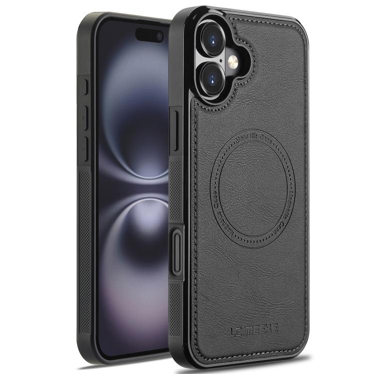 For iPhone 17 LC.IMEEKE Magsafe Phone Case(Black) - iPhone 17 Cases by LC.IMEEKE | Online Shopping UK | buy2fix