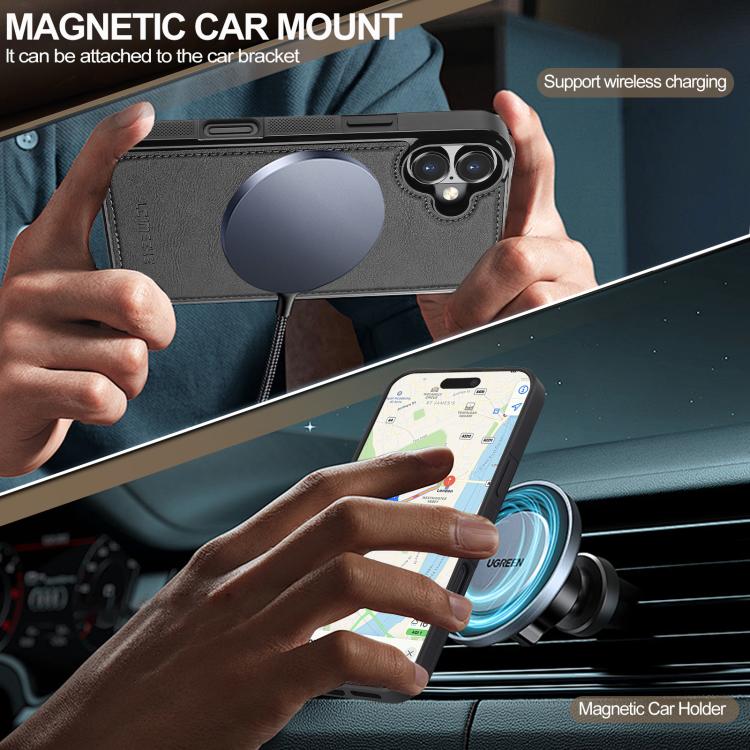 For iPhone 17 LC.IMEEKE Magsafe Phone Case(Black) - iPhone 17 Cases by LC.IMEEKE | Online Shopping UK | buy2fix