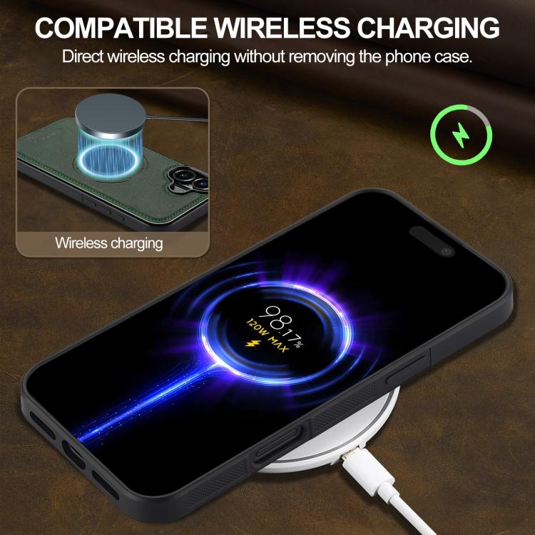 For iPhone 17 LC.IMEEKE Magsafe Phone Case(Green) - iPhone 17 Cases by LC.IMEEKE | Online Shopping UK | buy2fix