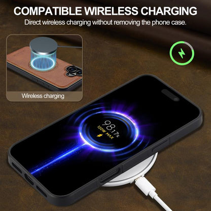 For iPhone 17 LC.IMEEKE Magsafe Phone Case(Brown) - iPhone 17 Cases by LC.IMEEKE | Online Shopping UK | buy2fix