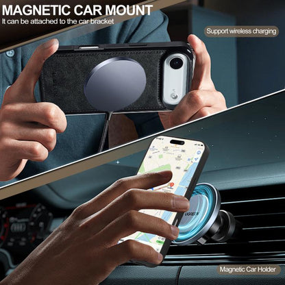 For iPhone 17 Air LC.IMEEKE Magsafe Phone Case(Black) - iPhone 17 Air Cases by LC.IMEEKE | Online Shopping UK | buy2fix