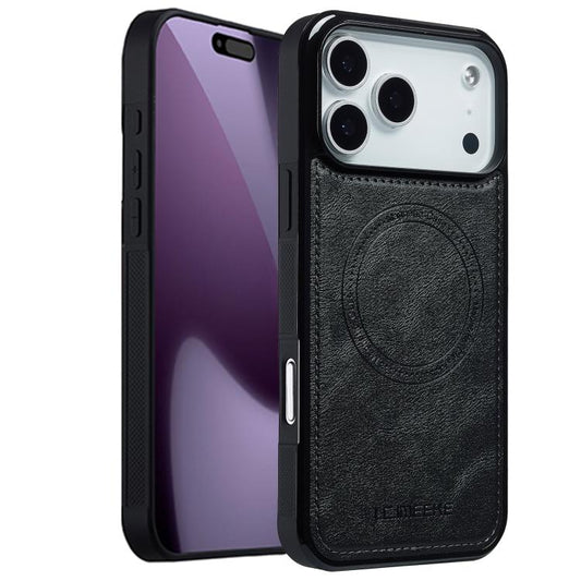 For iPhone 17 Pro LC.IMEEKE Magsafe Phone Case(Black) - iPhone 17 Pro Cases by LC.IMEEKE | Online Shopping UK | buy2fix