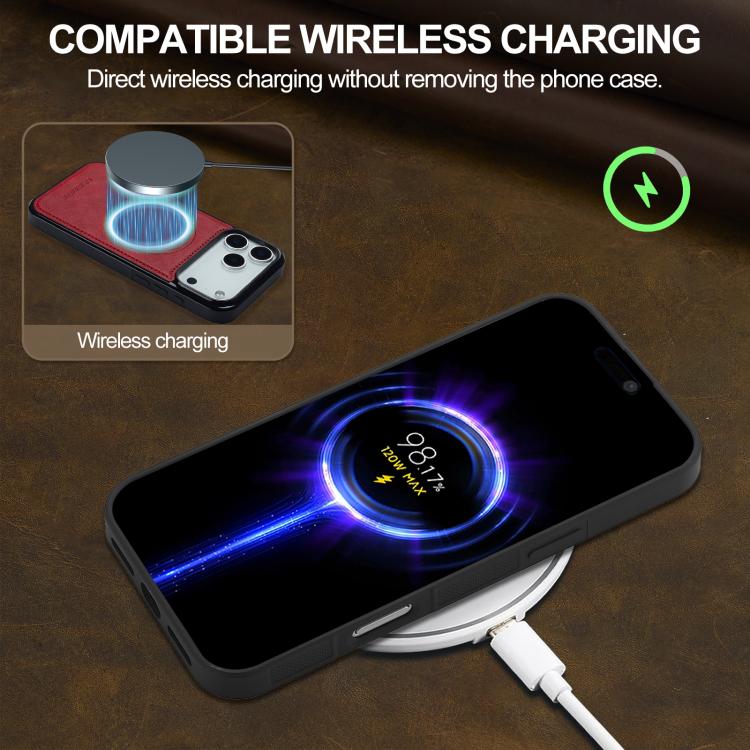 For iPhone 17 Pro Max LC.IMEEKE Magsafe Phone Case(Red) - iPhone 17 Pro Max Cases by LC.IMEEKE | Online Shopping UK | buy2fix