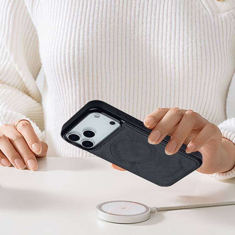 For iPhone 17 Pro Max LC.IMEEKE Magsafe Phone Case(Black) - iPhone 17 Pro Max Cases by LC.IMEEKE | Online Shopping UK | buy2fix