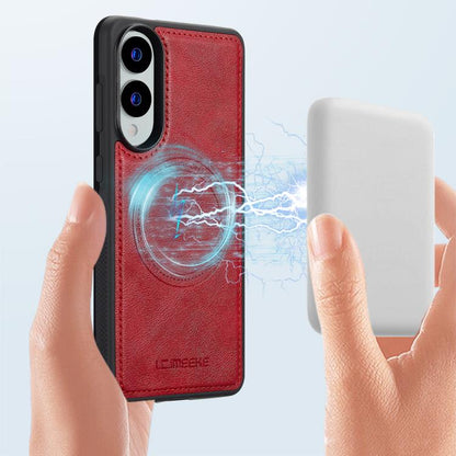 For Samsung Galaxy S25 Edge 5G LC.IMEEKE Magsafe Phone Case(Red) - Galaxy S25 Edge 5G Cases by LC.IMEEKE | Online Shopping UK | buy2fix