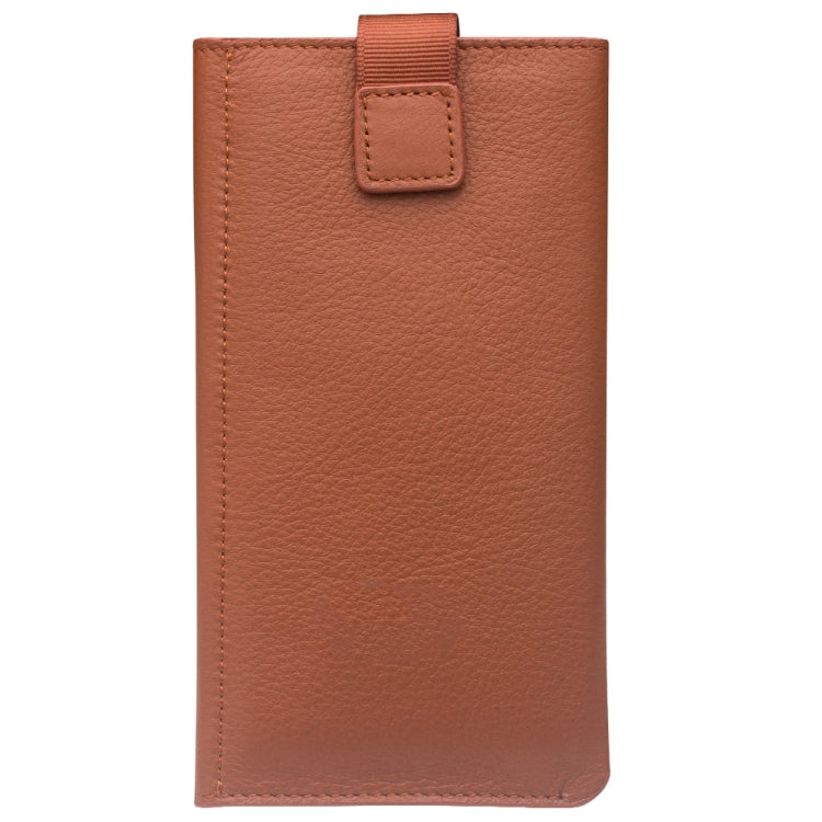 For iPhone X / XS QIALINO Nappa Texture Top-grain Leather Horizontal Flip Wallet Case with Card Slots(Brown) - More iPhone Cases by QIALINO | Online Shopping UK | buy2fix