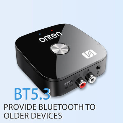 ONTEN BT103 NFC Desktop Bluetooth 5.3 Audio Receiver Adapter(Black) - Audio Receiver Transmitter by Onten | Online Shopping UK | buy2fix
