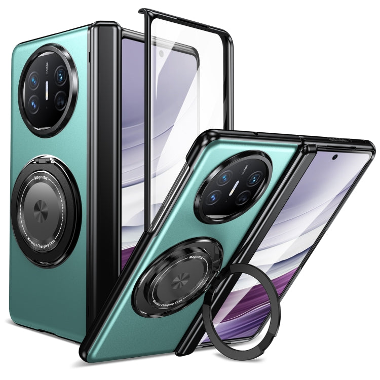 For Huawei Mate X5 Gold Medal Rotating Folding Series Ring Holder Phone Case(Royal Blue) - Huawei Cases by buy2fix | Online Shopping UK | buy2fix