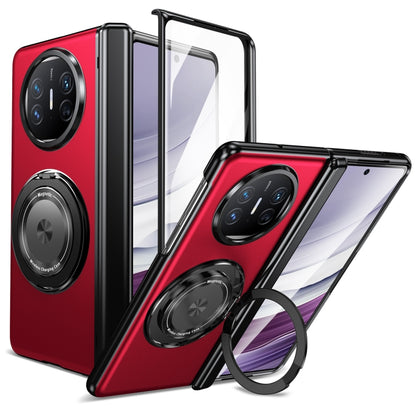 For Huawei Mate X5 Gold Medal Rotating Folding Series Ring Holder Phone Case(Red) - Huawei Cases by buy2fix | Online Shopping UK | buy2fix