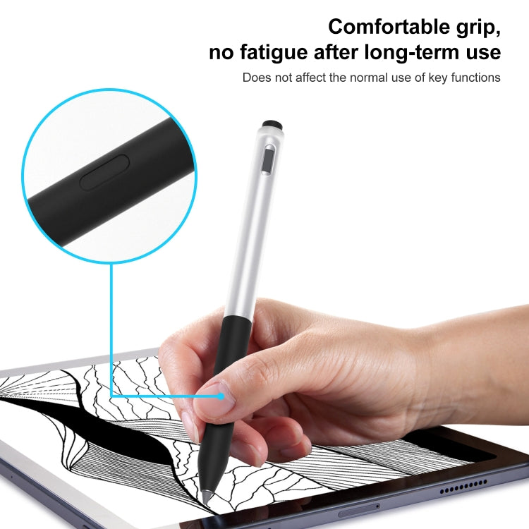 For Lenovo Gen3 Stylus Pen 2pcs/Set Jelly Series Stylus Pen Silicone Protective Cover(White) - Pencil Accessories by buy2fix | Online Shopping UK | buy2fix