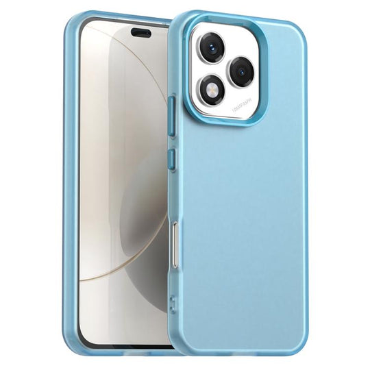 For Honor 400 Lite Global Candy PC Hybrid TPU Shockproof Phone Case(Blue)