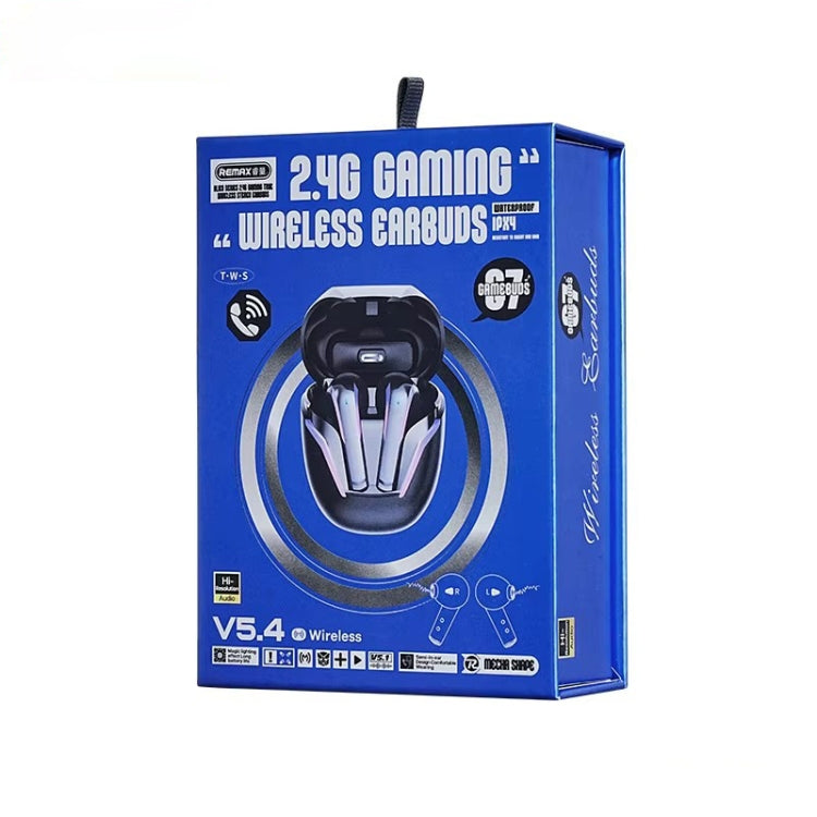 REMAX Gamebuds G7 2.4G Gaming TWS Stereo Wireless Bluetooth Earphones with Breathing Light(Black) - TWS Earphone by REMAX | Online Shopping UK | buy2fix