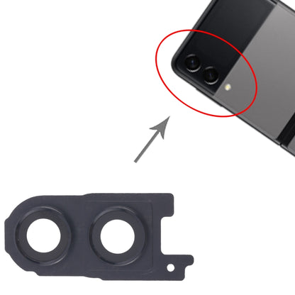 For Samsung Galaxy Z Flip3 5G SM-F711BF 10pcs Rear Camera Lens Cover(Black) - Camera Series by buy2fix | Online Shopping UK | buy2fix