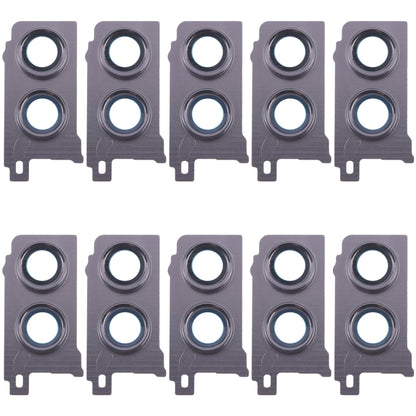 For Samsung Galaxy Z Flip4 SM-F721B 10pcs Rear Camera Lens Cover(Black) - Camera Series by buy2fix | Online Shopping UK | buy2fix