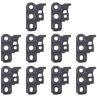 For Samsung Galaxy S23 Ultra SM-S918B 10pcs Rear Camera Lens Cover(Black) - Galaxy S Series Parts by buy2fix | Online Shopping UK | buy2fix