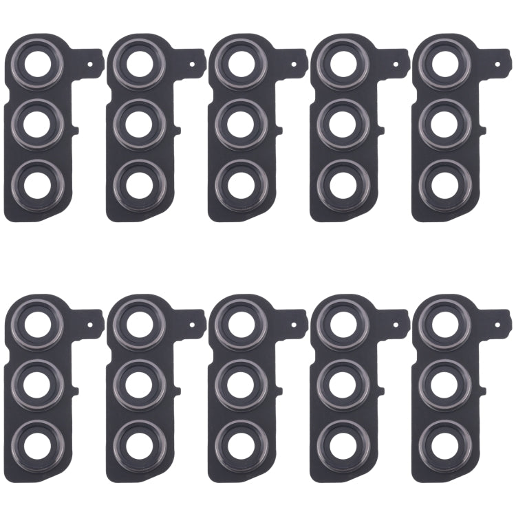 For Samsung Galaxy S24 SM-S921B 10pcs Rear Camera Lens Cover(Black) -  by buy2fix | Online Shopping UK | buy2fix