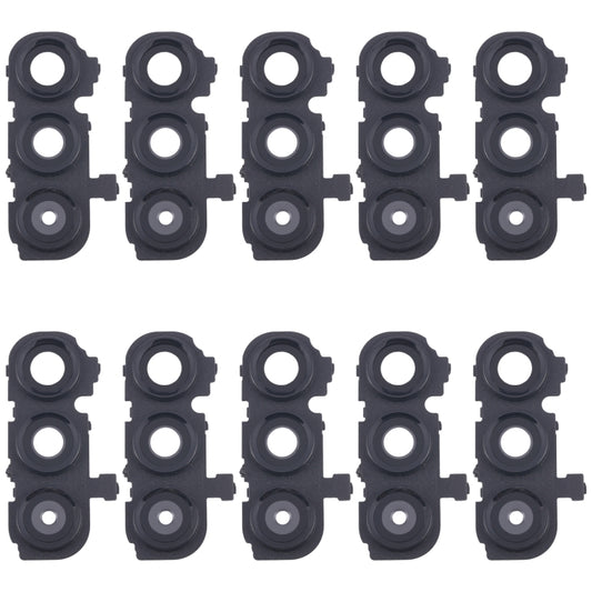 For Samsung Galaxy A16 SM-A165F 10pcs Rear Camera Lens Cover(Black) - Camera Series by buy2fix | Online Shopping UK | buy2fix